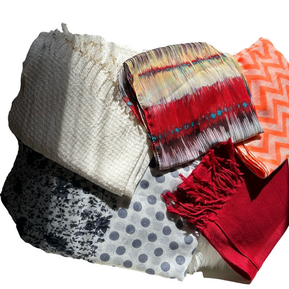 Assorted Scarves (5 Total) One NWT - Picture 2 of 7